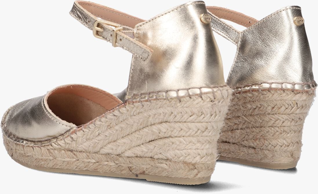 FRED DE LA BRETONIERE gouden fred de la bretoniere espadrilles 153010286