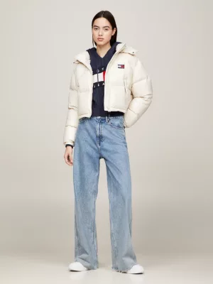 Jaqueta puffer cropped Alaska