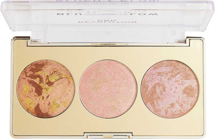 Revolution Revolution Pro Blush & Glow Palette Peach Glow