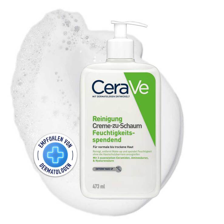 Cerave Creme-zu-Schaum Reinigung, 473 ml