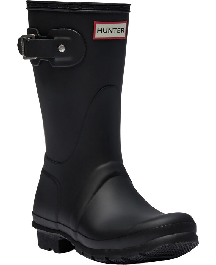 Hunter WOMENS ORIGINAL SHORT HUNTER TRI COLOUR Black