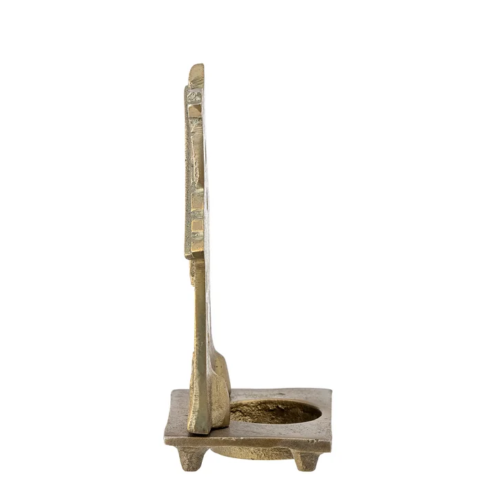 Bloomingville - Crista Teelichthalter, L 9 x H 17 cm, gold