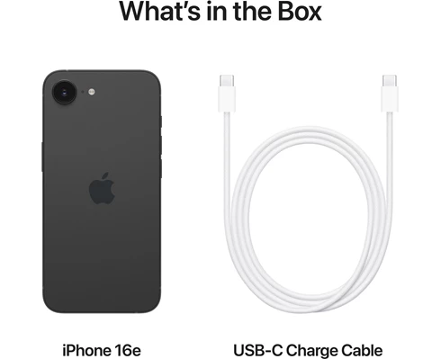 Apple iPhone 16e 512GB - Black