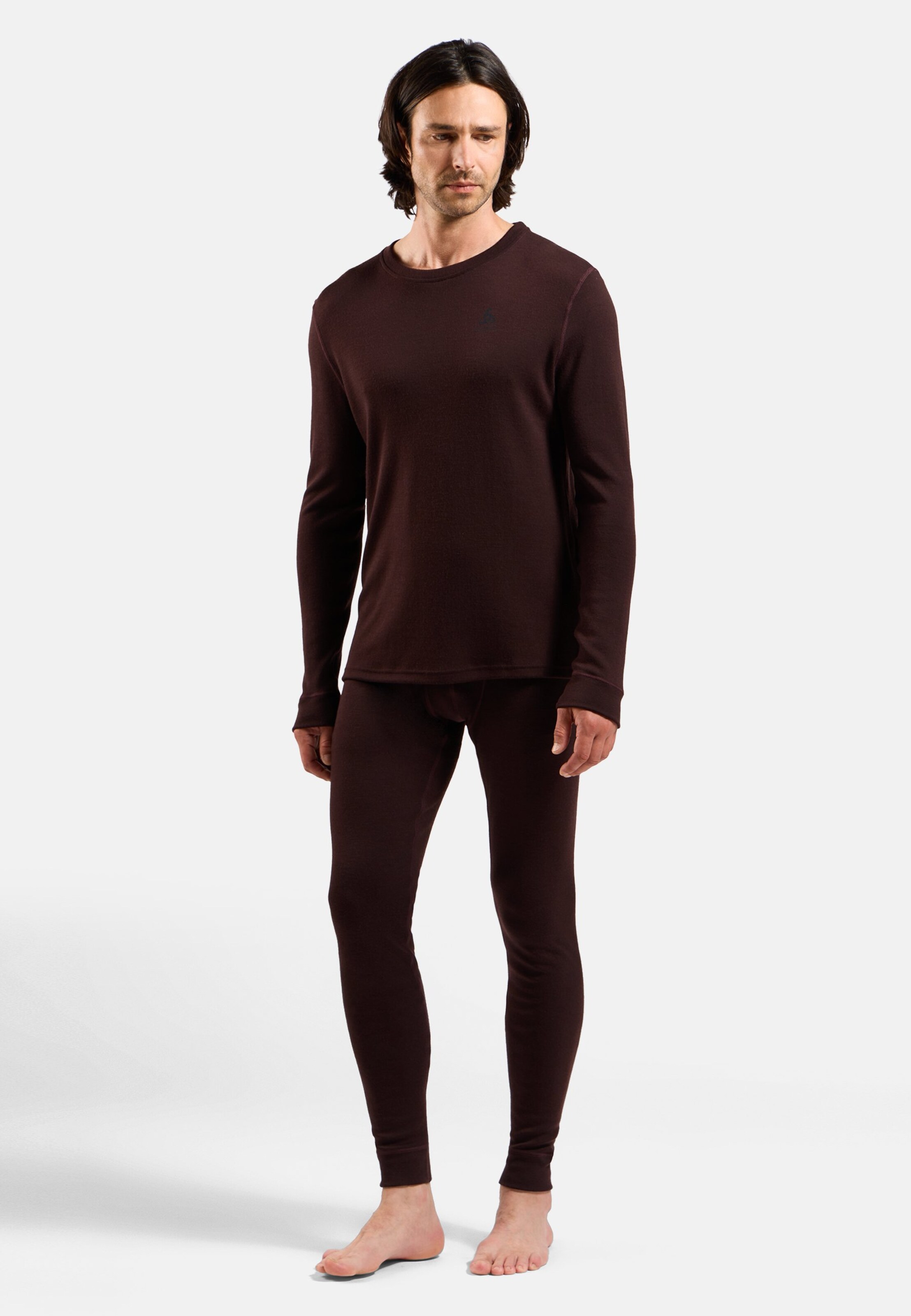 Natural Merino 260 Base Layer Langarmshirt in fudge