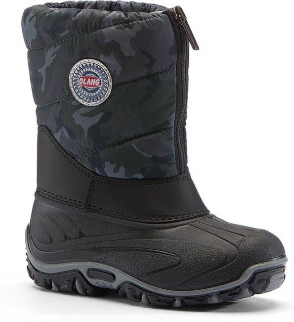 Olang BMX snowboots camouflage antraciet grijs