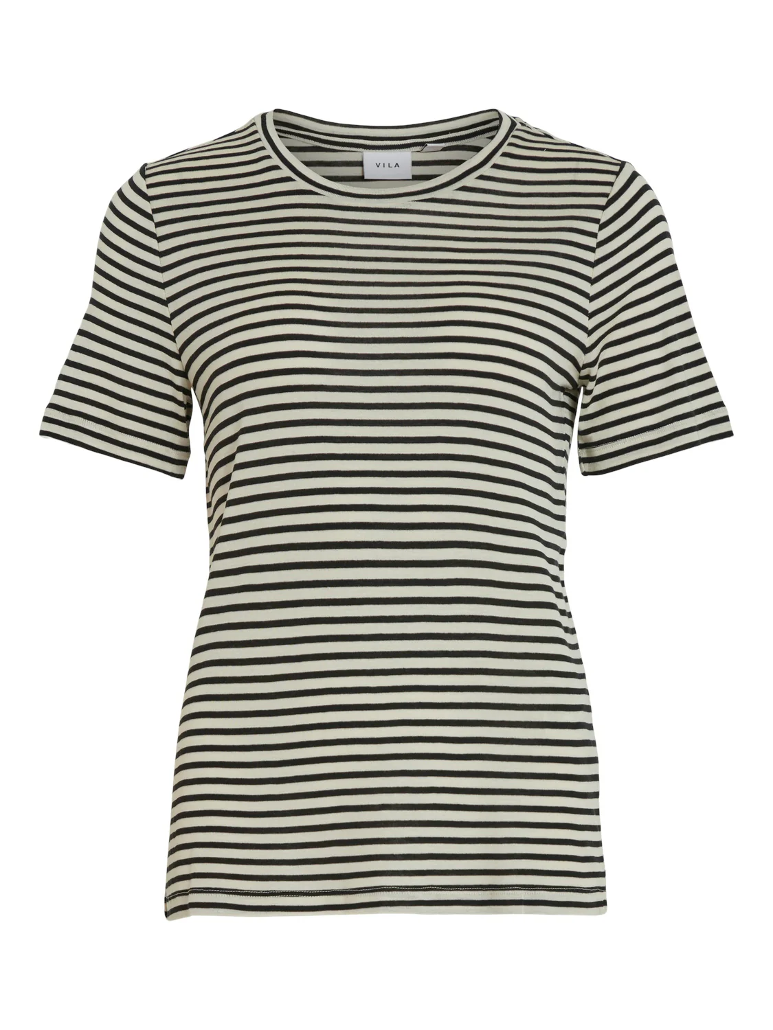 Vila  Vijubia O-neck t-shirt - Black Beauty