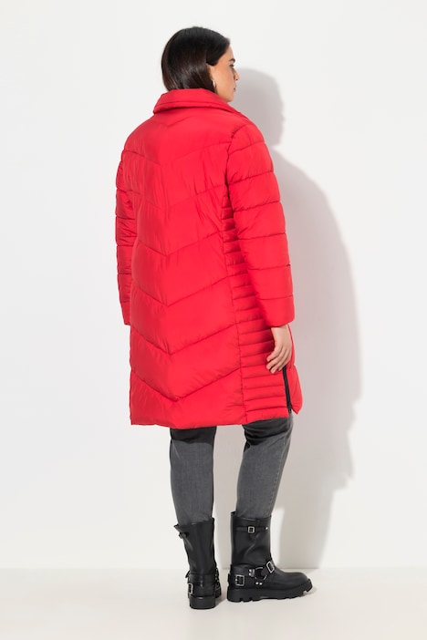 HYPRAR Steppmantel, wasserabweisend, Seiten-Zipper