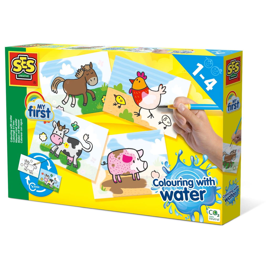 SESSES   magische Wasserfarben Bauernhoftiere