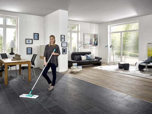 Leifheit Profi XL alu micro duo Gulvvasker hvid/grøn