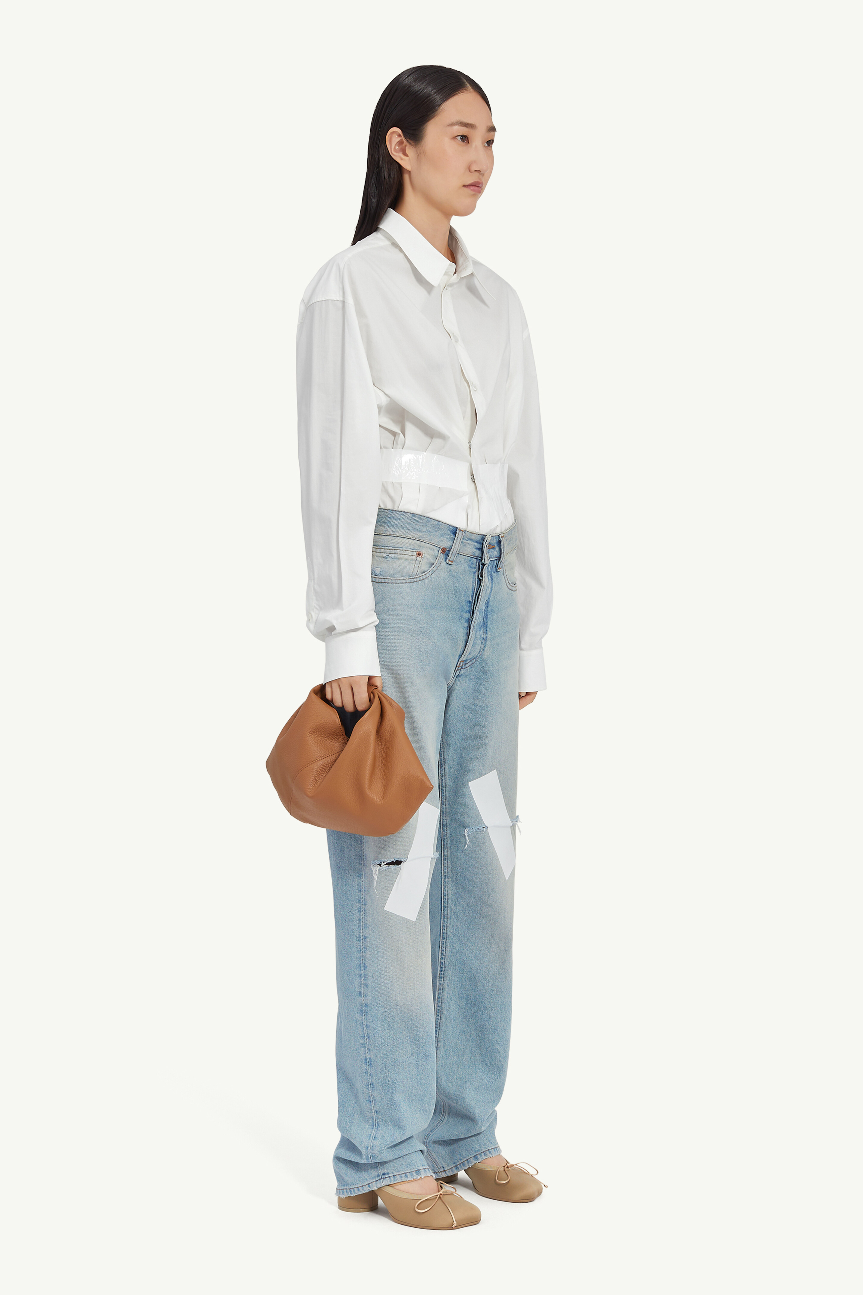 Jeans Bleu Clair pour Femme