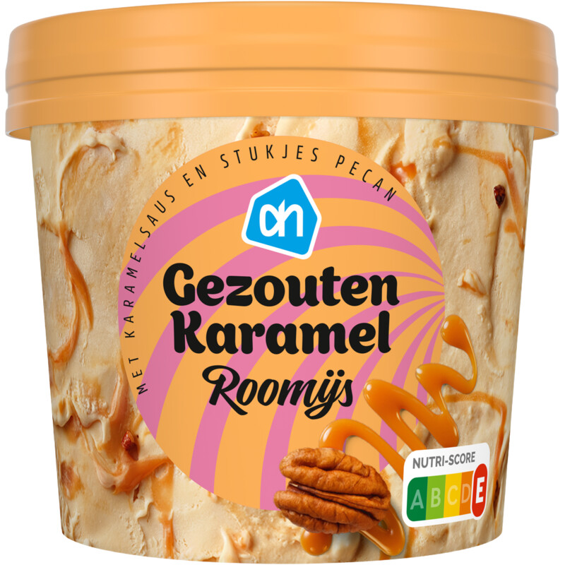 AH Gezouten karamel roomijs