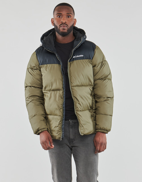 Columbia - Puffect  Hooded Jacket - Stone Green