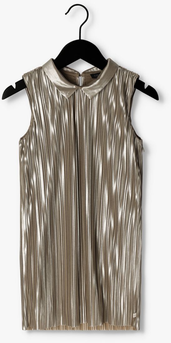 IKKS metallic ikks midi jurk robe sm plisse