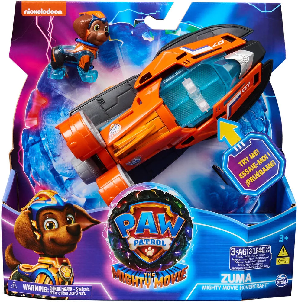 PAT'PATROUILLE - VEHICULE + FIGURINE ZUMA LA SUPER PATROUILLE - LE FILM