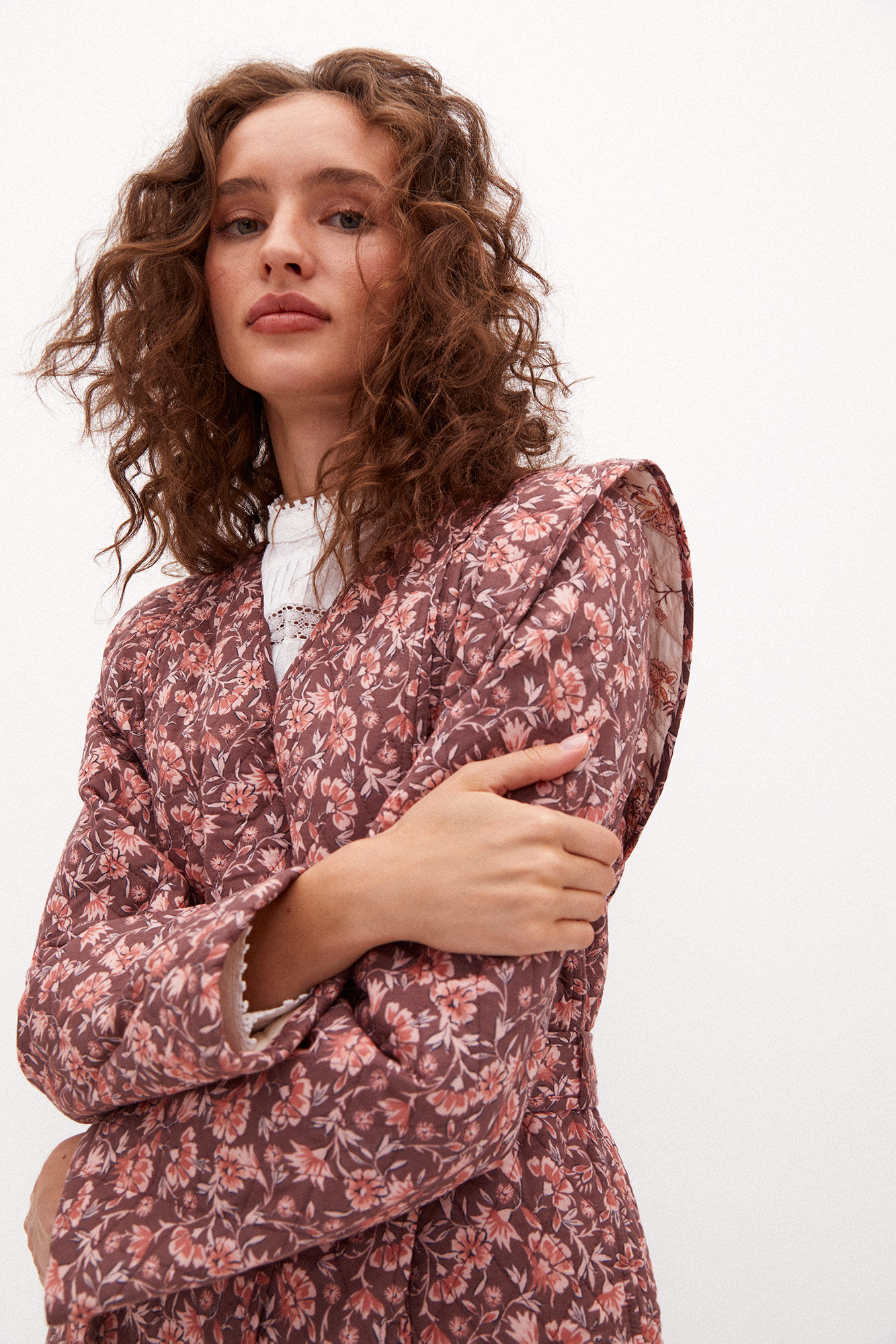 Jaqueta Vicky de algodão estampado - Vários modelos