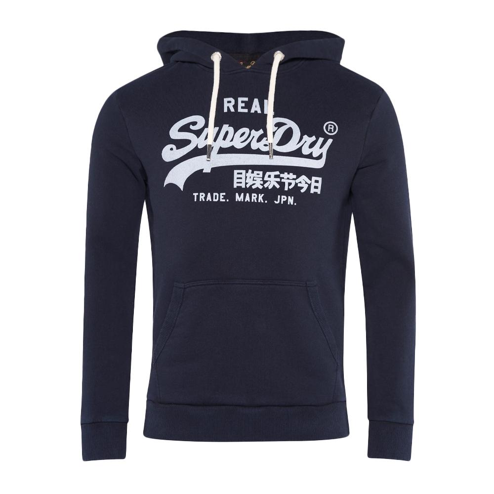 Superdry Sweat Marine Homme Superdry Vintage Hood