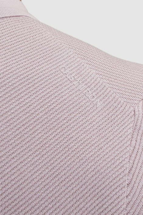 Cast Iron paarse heren polo