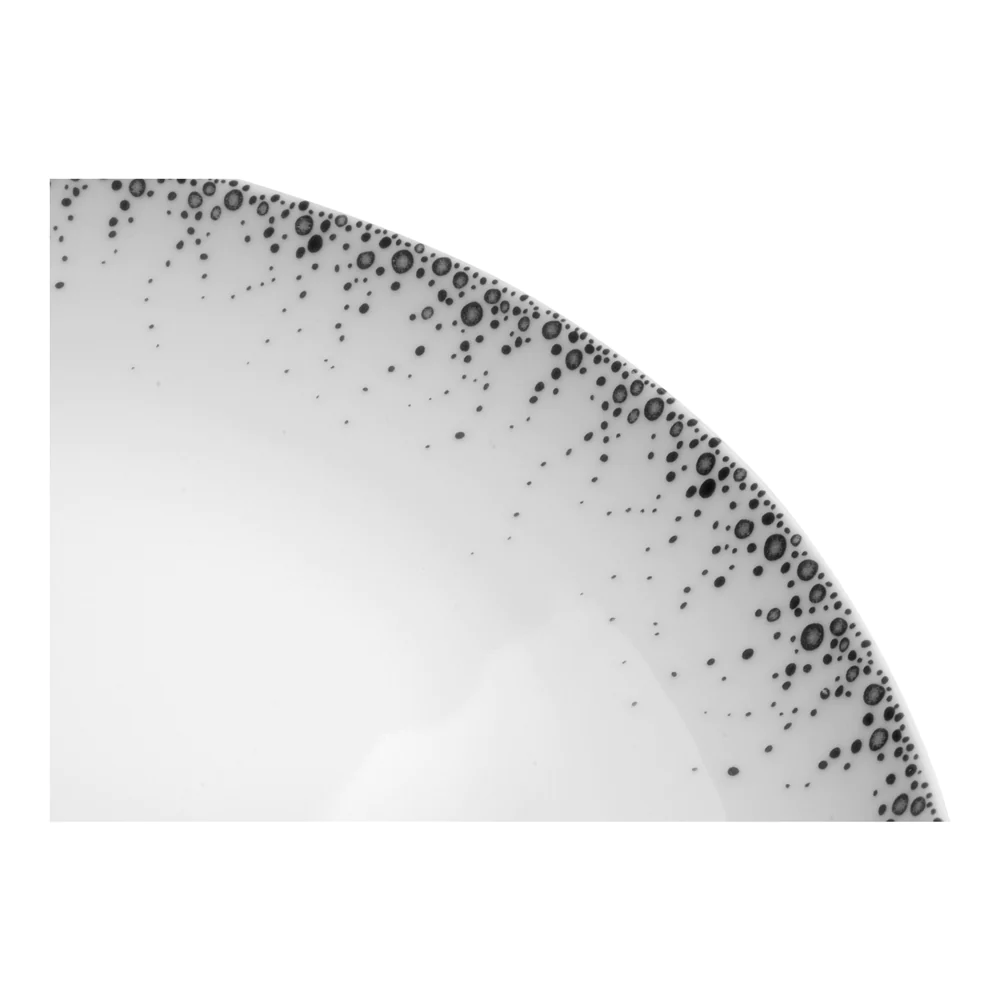 Plat à tarte Boréalis gris 30 cm Table passion
