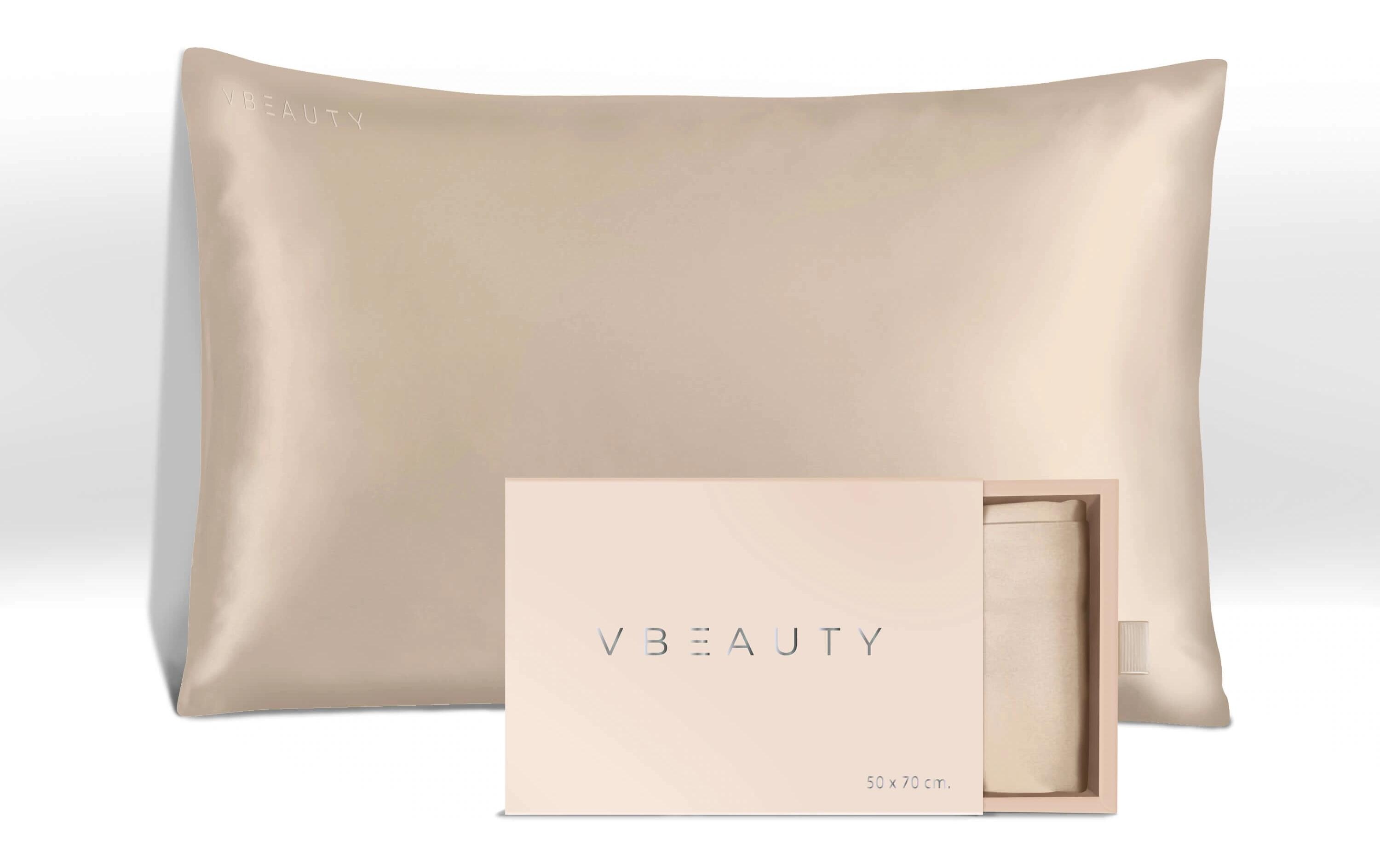 Beauty Seidenkissen ChampagnerSeidenkissenbezug aus Seide