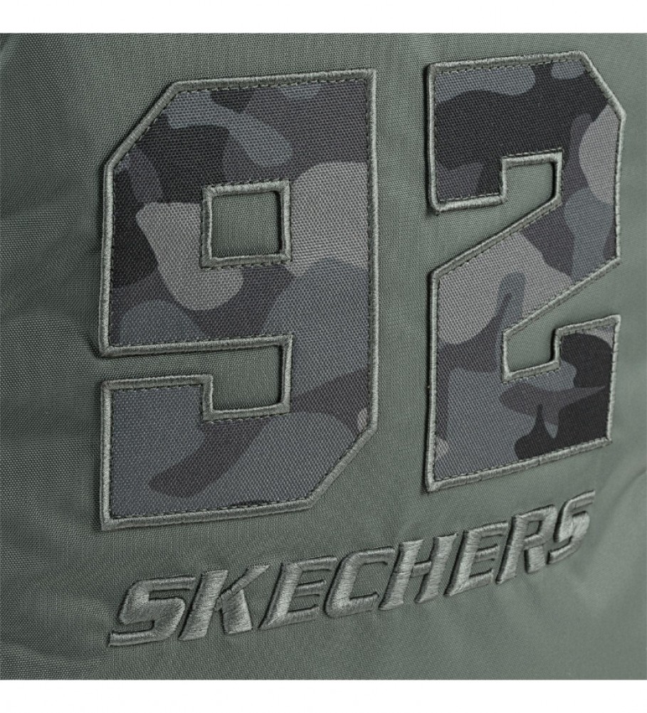 Skechers Mochila escolar S988 gris -31x42,5x16 cm-