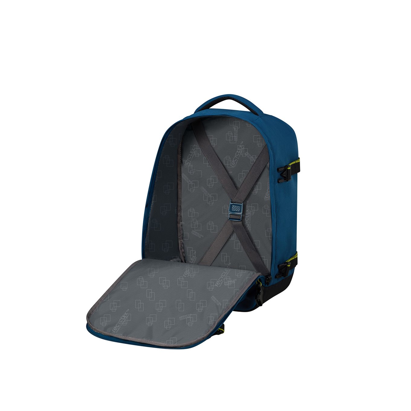American Tourister Take2Cabin Casual Backpack S Underseater Harbor Blue