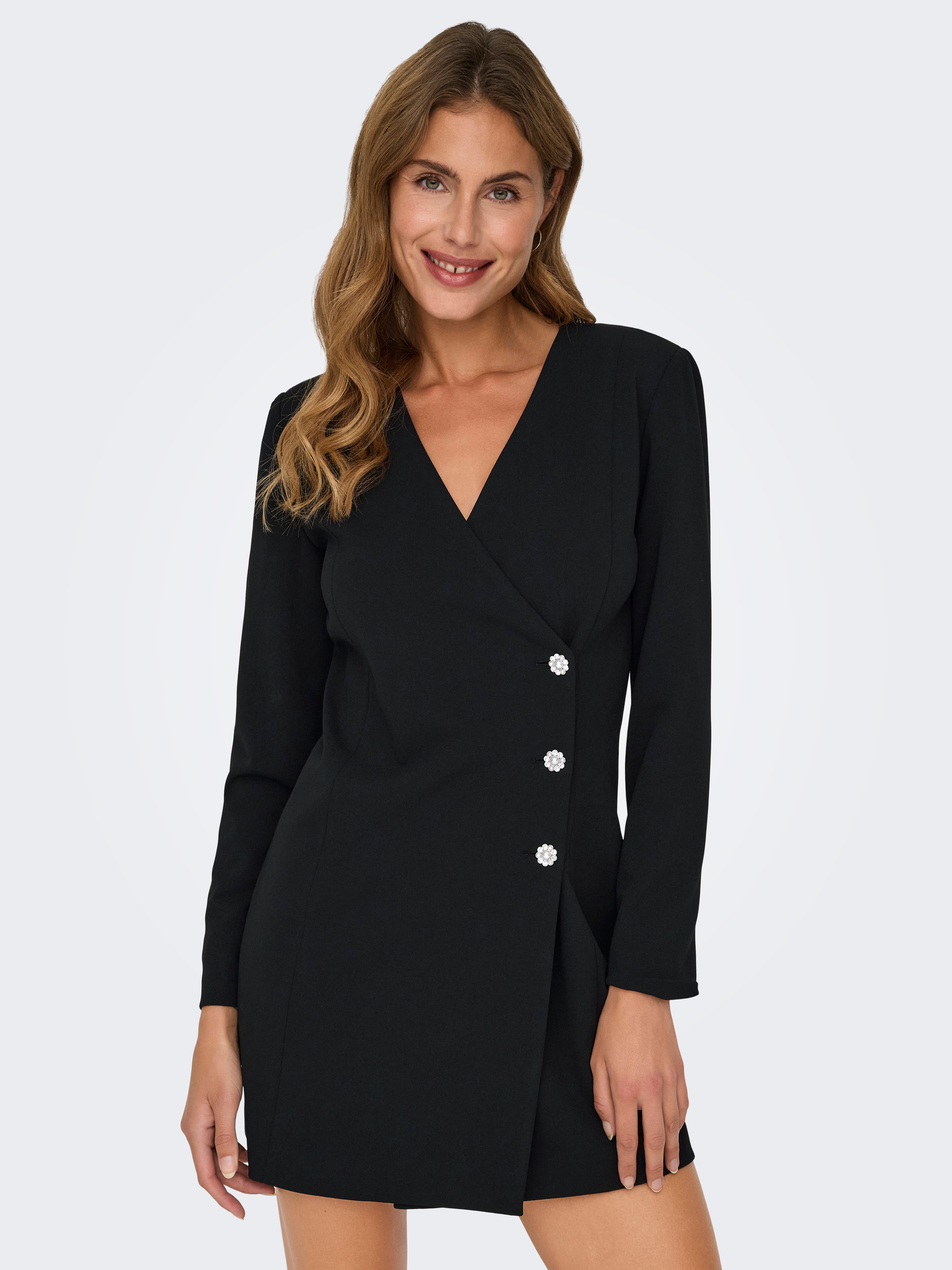ONLRENA Kurzes Kleid Black