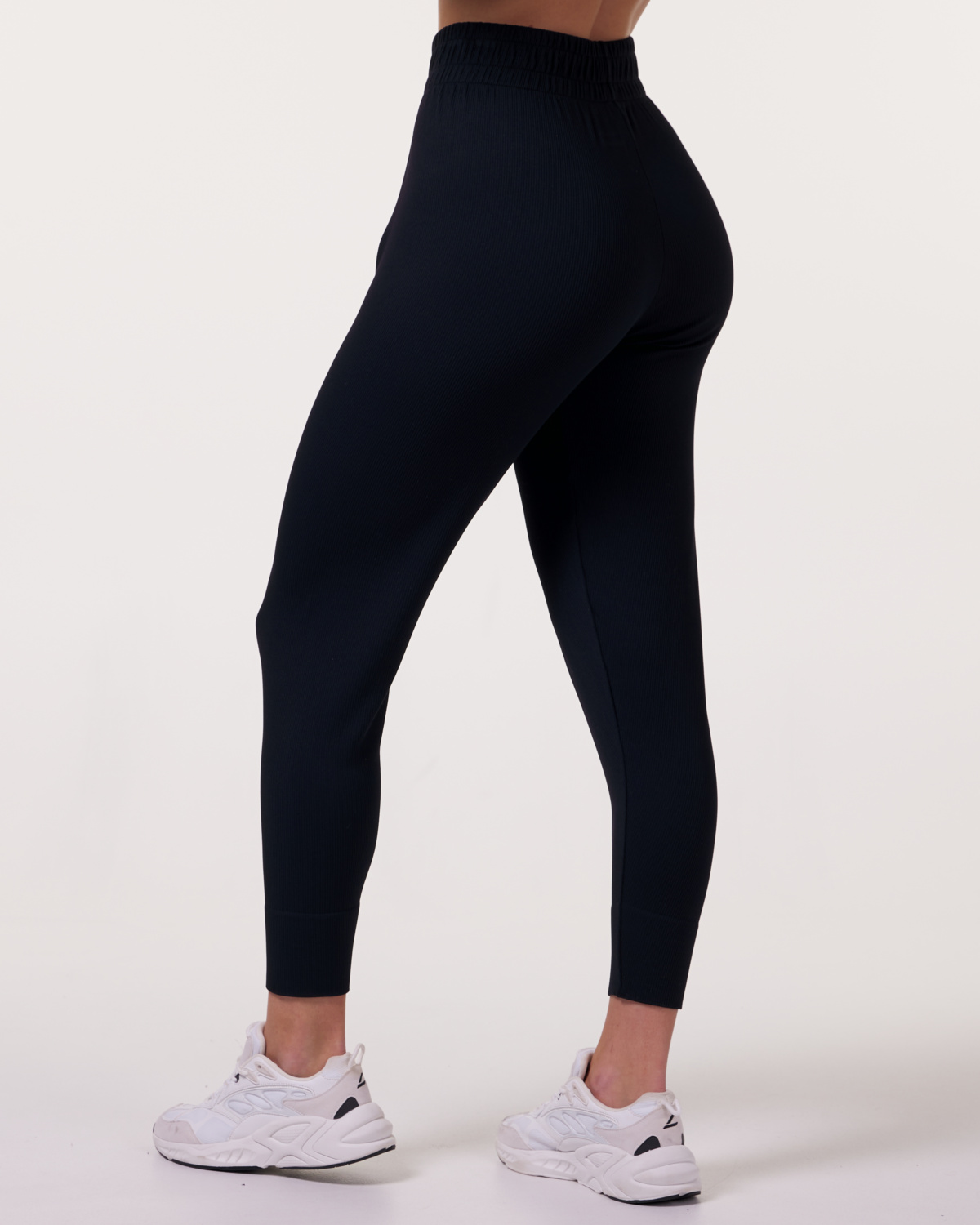 Bumpro Future Court Seamless Rib Joggers Black