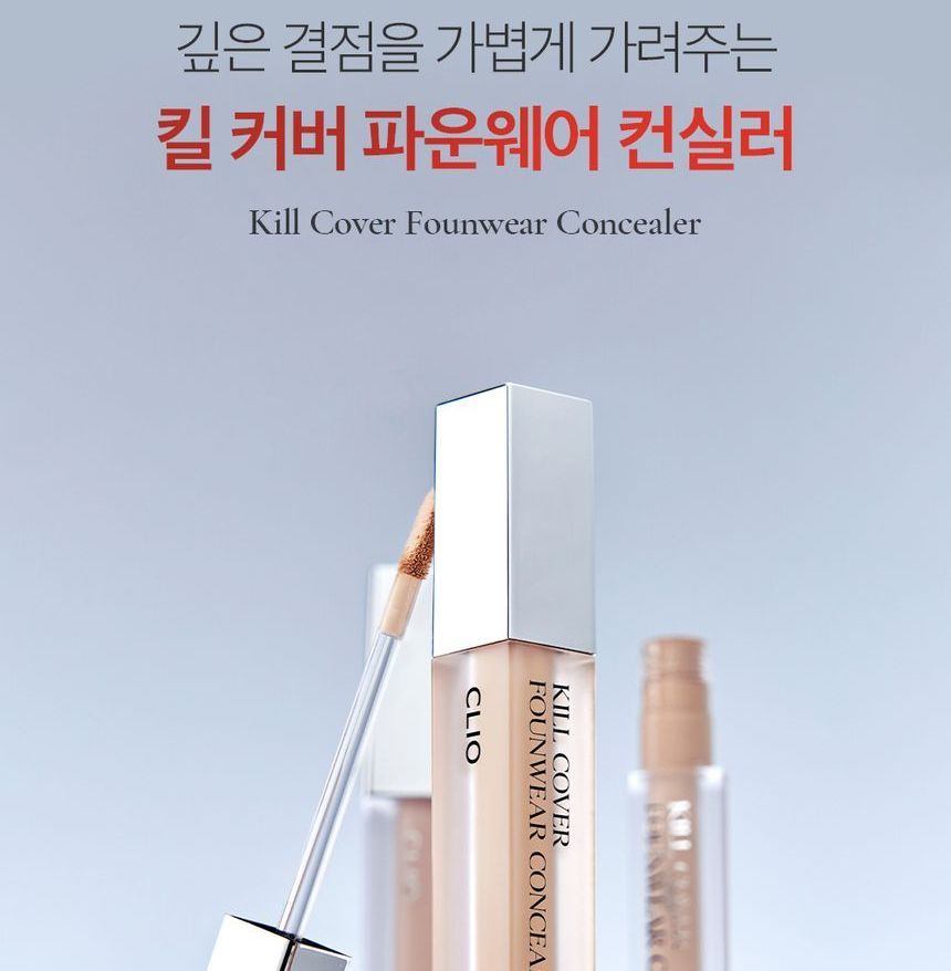 CLIO - Kill Cover Foundation Concealer - 3 kleuren