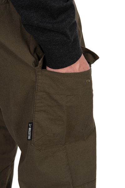 Pantalon Fox Collection LW Cargo Trouser Green & Black