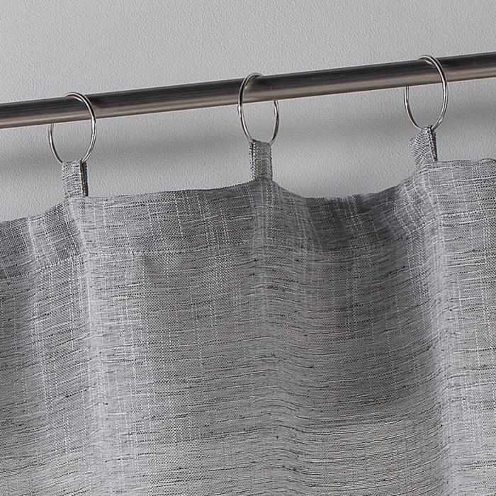 PANNEAU A ANNEAUX 140X240CM MILZA ANTHRACITE