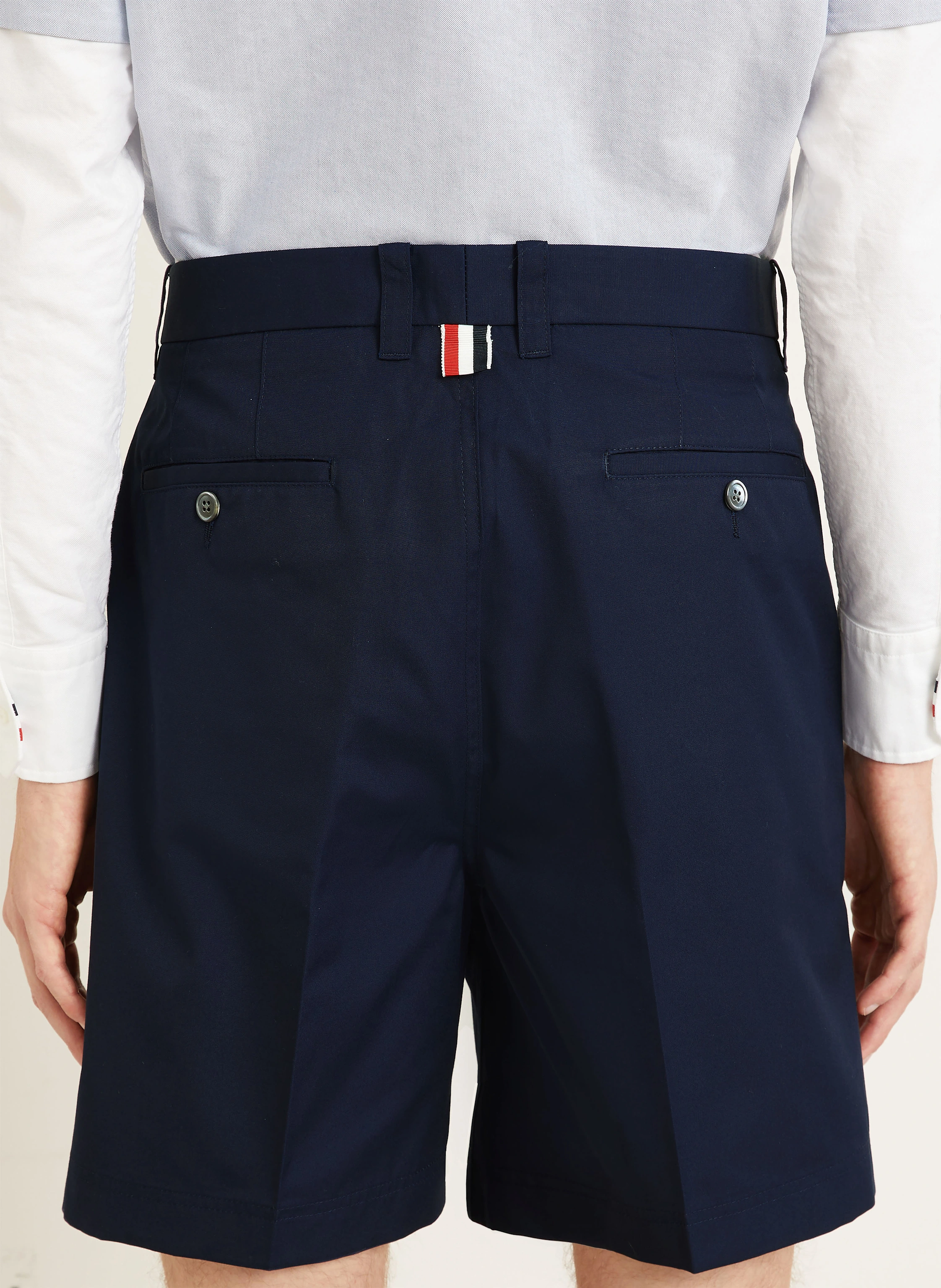 THOM BROWNE. Chinoshorts Extra Slim Fit