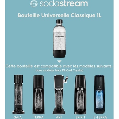Accessoire machine à soda Sodastream Bouteille Classique 1L