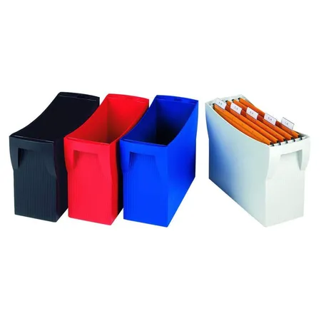 HAN Hängemappenbox SWING, für ca. 20 Mappen, 390 x 260 x 150 mm, schwarz