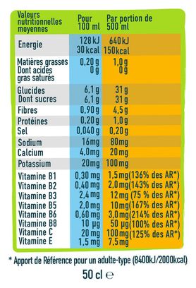 Boisson Isotonique Andros Sport Fruits Rouges 500ml