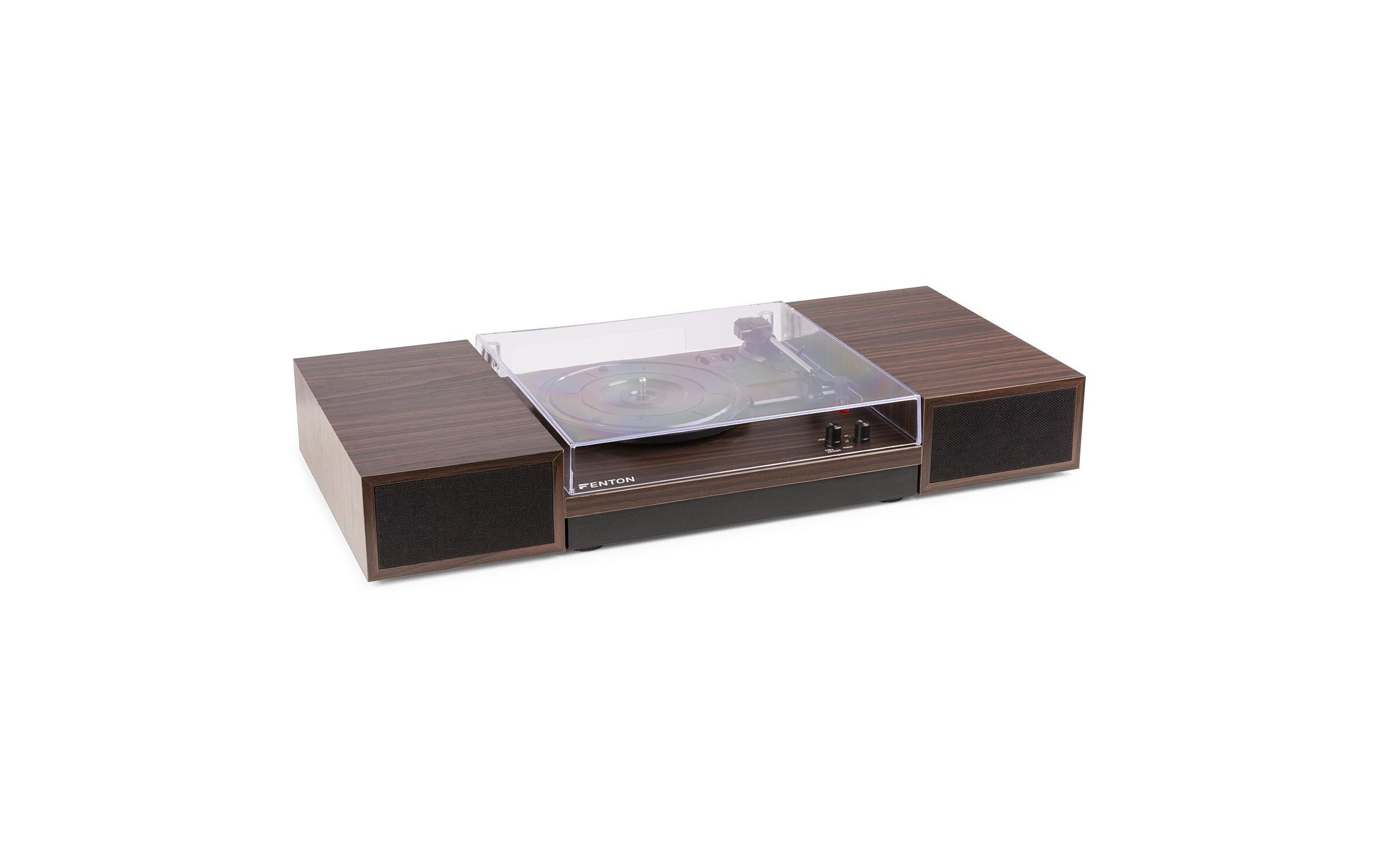 Plattenspieler RP165D Dunkelbraun<br>HiFi-Plattenspieler mit Riemenantrieb