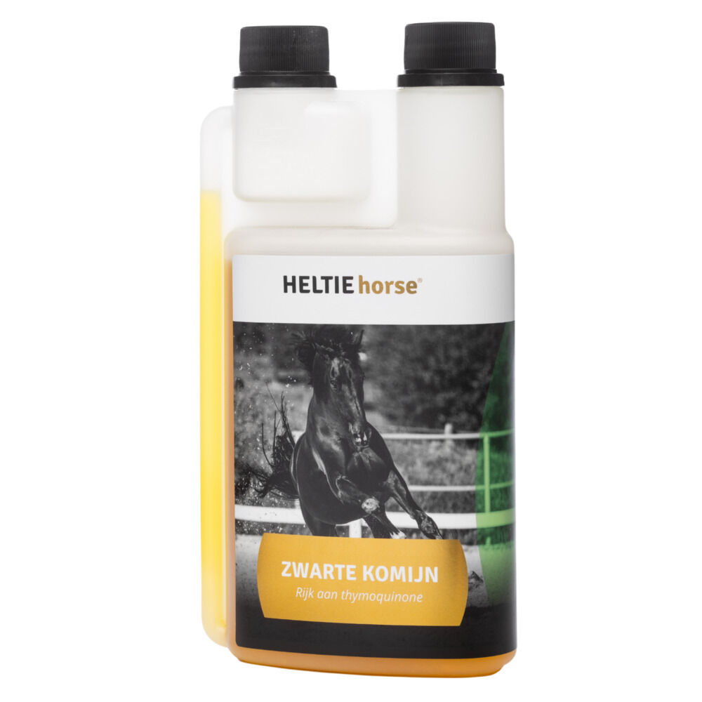 HELTIE horse® Zwarte Komijn - Paardensupplement - 500 Milliliter - Flacon