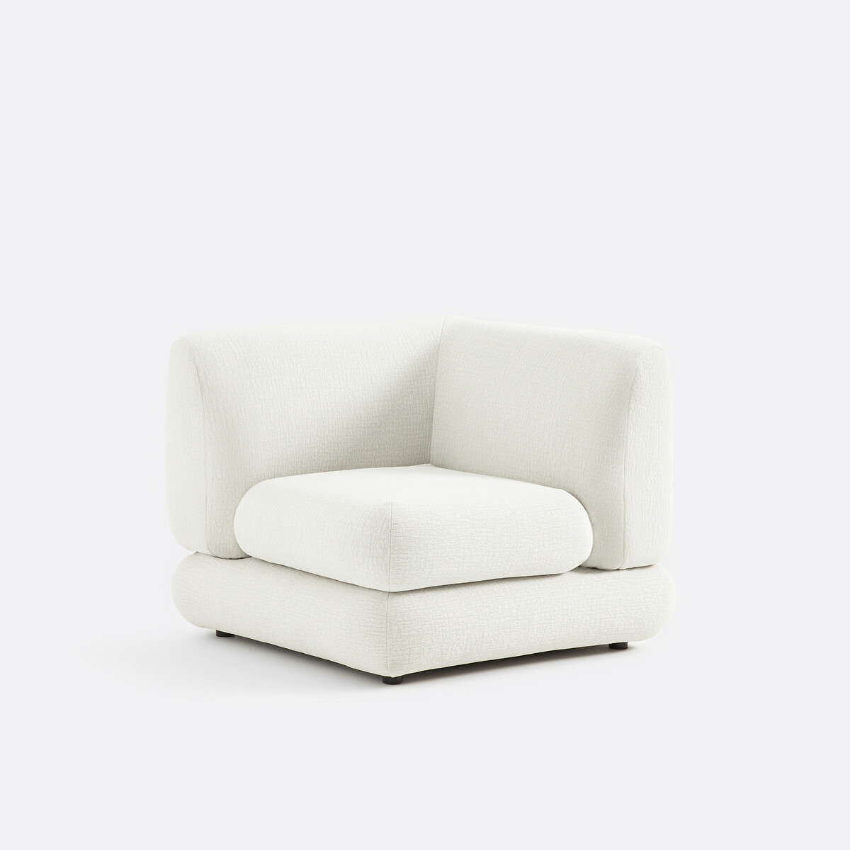LA REDOUTE INTERIEURS<br>Canto modular, tecido texturizado, HOOVER
