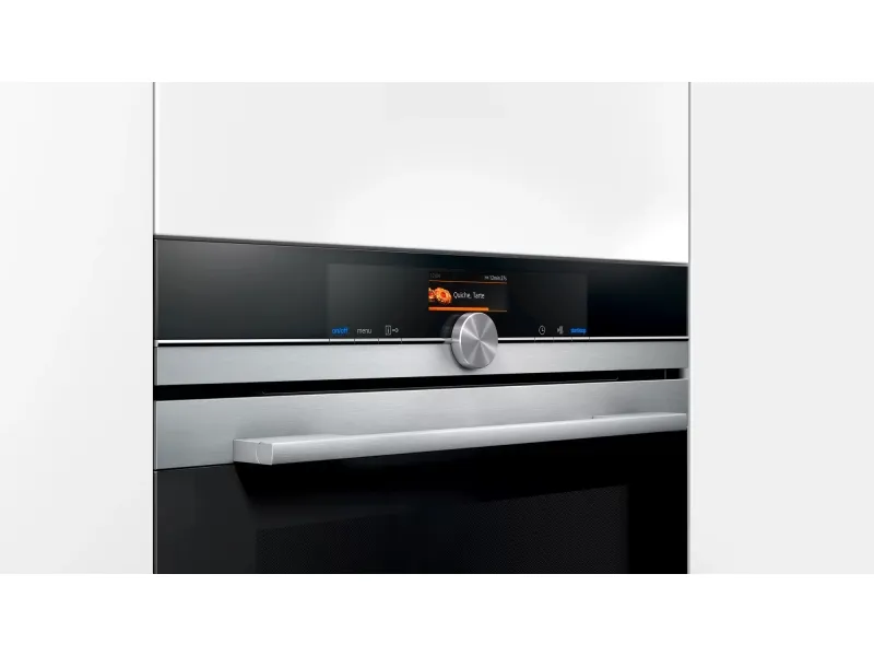 Siemens HB676G1S6S med Home Connect og pyrolytisk selvrens og  stegetermometer