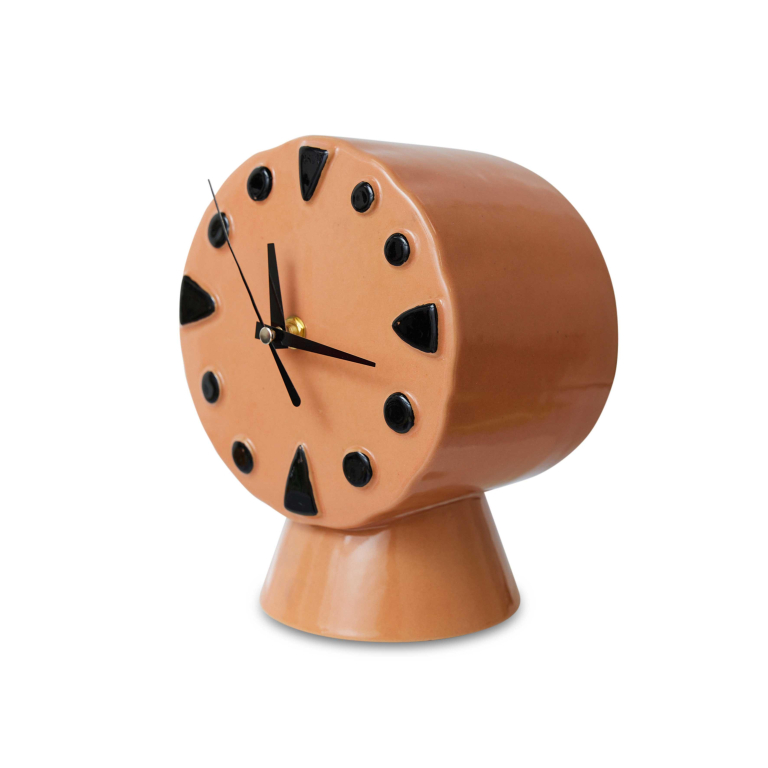HKliving Retro Ceramic klok Peach