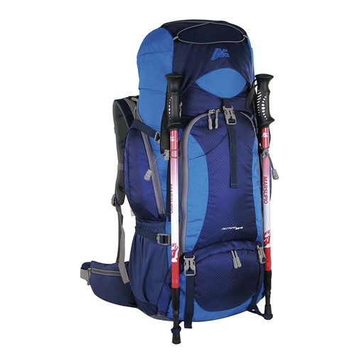 Mochila de trekking Nettuno 55 + pochete de 5 litros