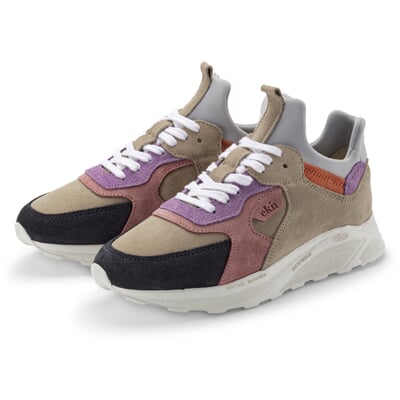 Damen-Sneaker Larch, Beige-Rosé