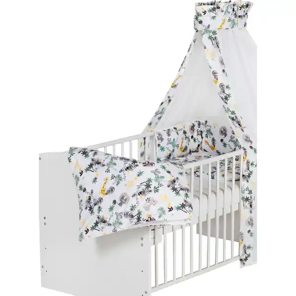 4-teilig Bett-Set Jungle