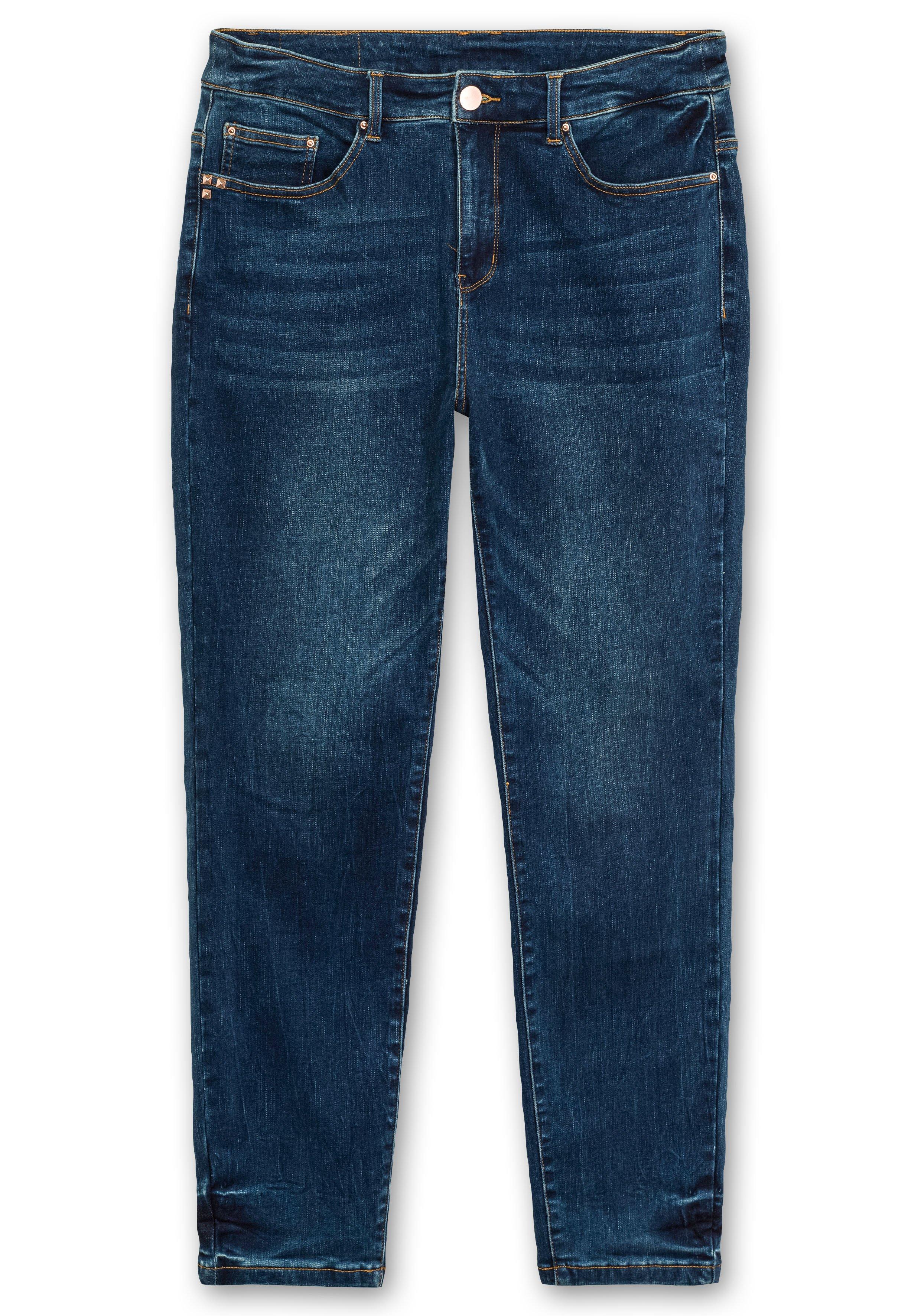 Skinny Stretch-Jeans mit Bodyforming-Effekt