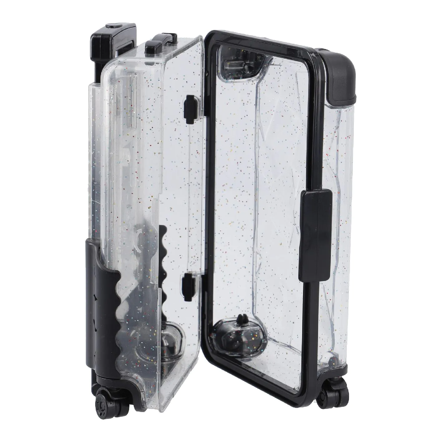 Handyhalter Koffer, schwarz
