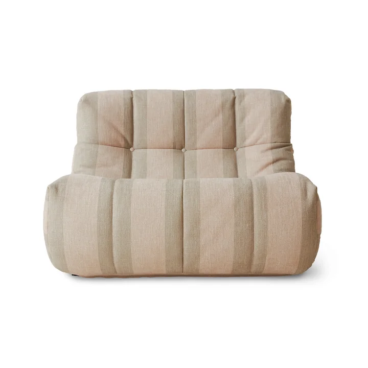 HKliving - Lazy Lounge Chair frizz, beige