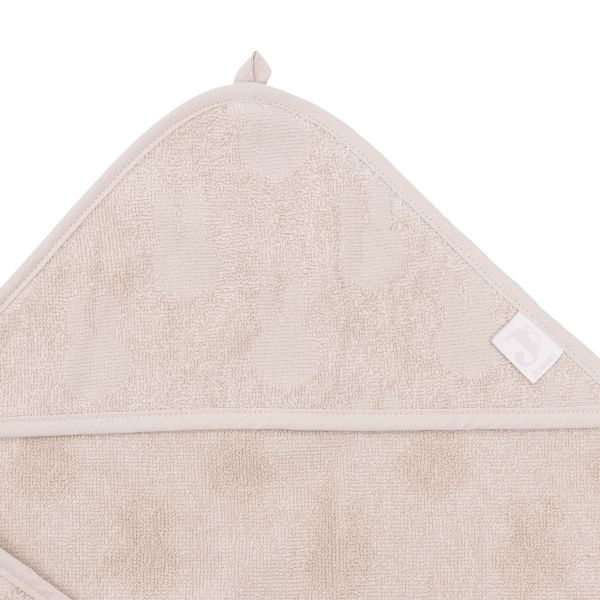 Jollein Miffy Jacquard Badcape - Badstof -  Nougat