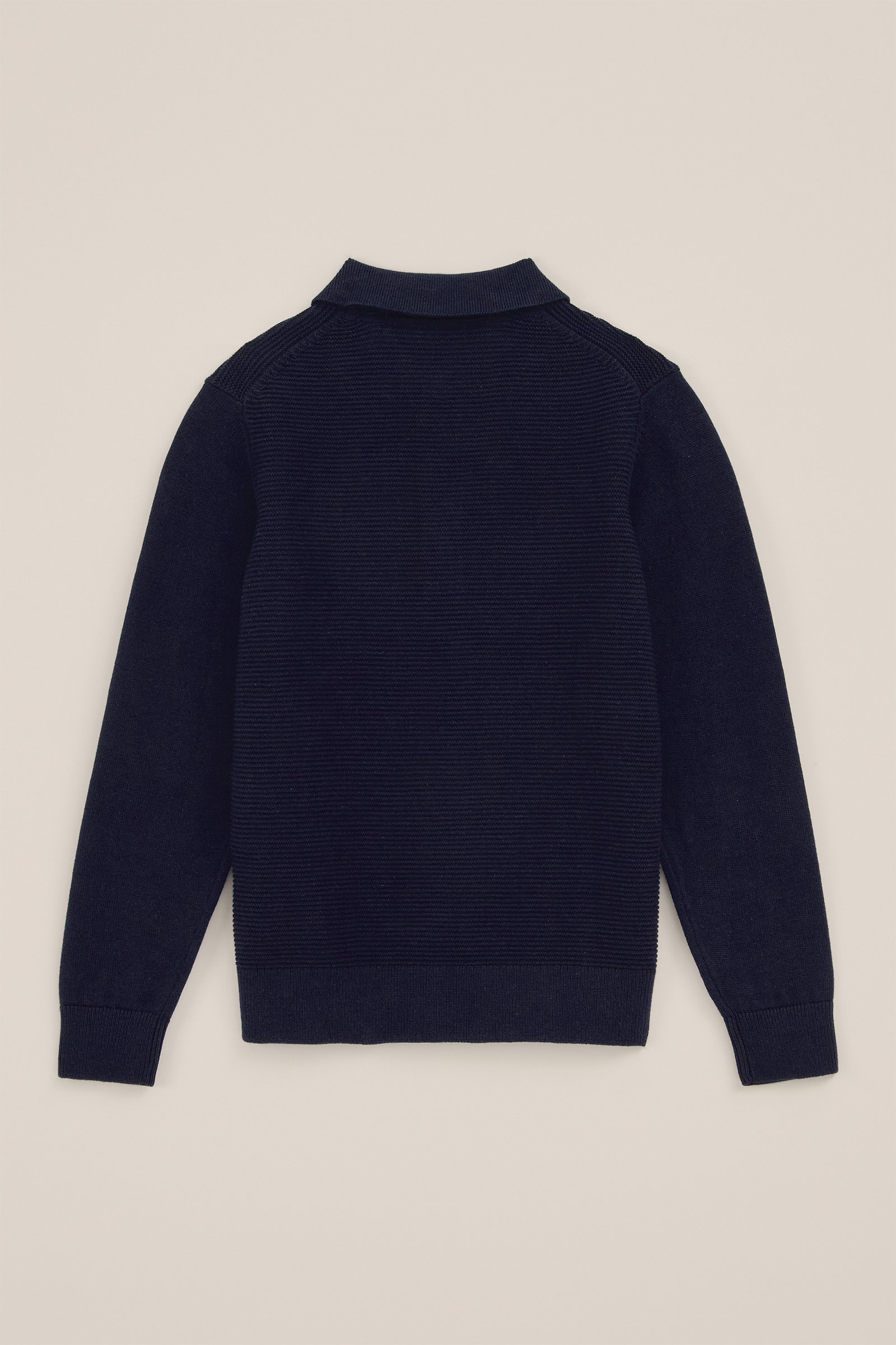Jongens trui met structuur Blue Ridge Marineblauw