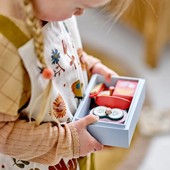 Bloomingville Mini - Thyra Essensbox Spielset, blau