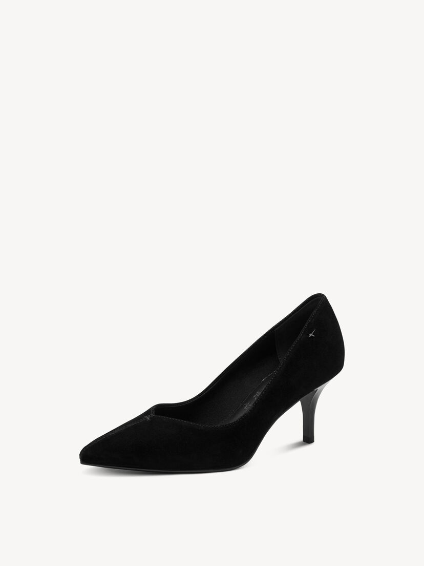 Leren Pumps - zwart