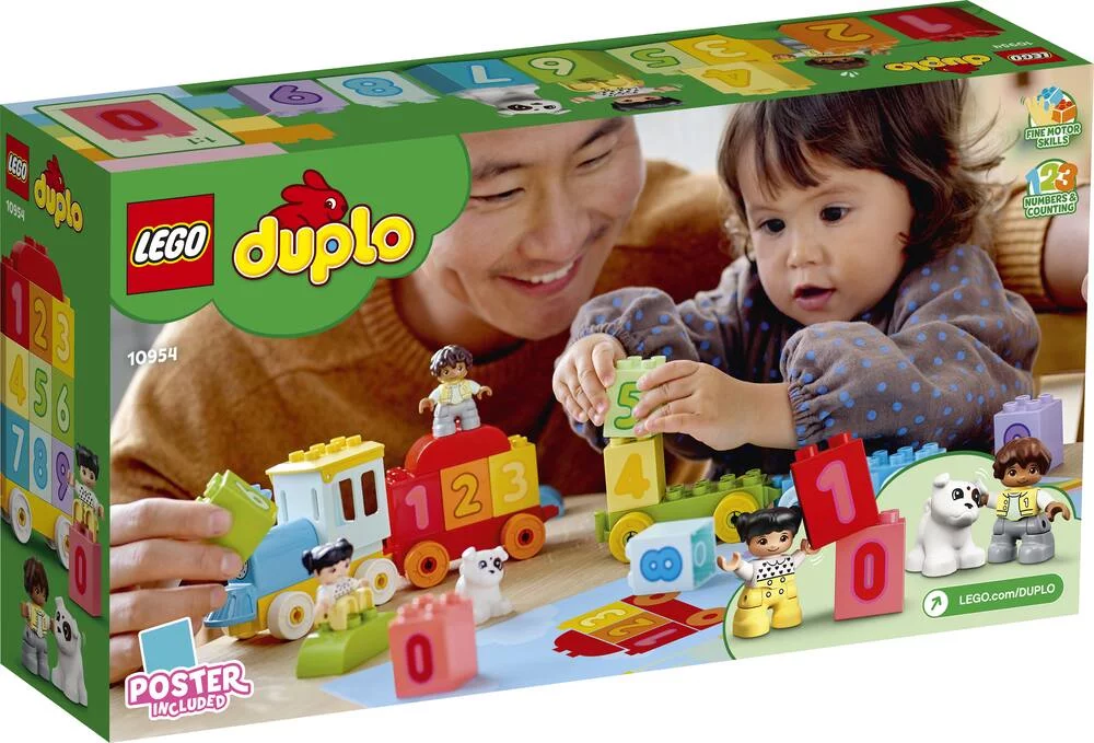LEGO®DUPLO®MES 1ERS PAS 10954 - LE TRAIN DES CHIFFRES - APPRENDRE A COMPTER